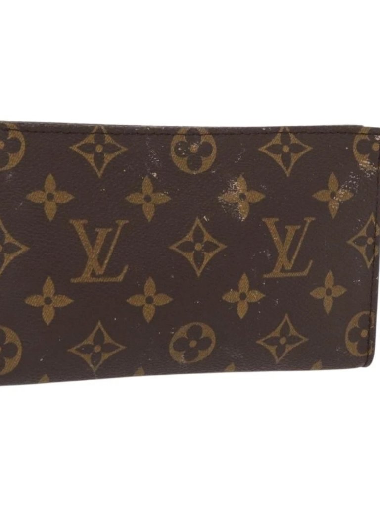 Louis Vuitton Monogram Bucket Pm Accessory Pouch Lv Auth 162751